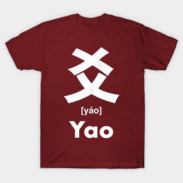 Yao Chinese Character (Radical 89) T-Shirt by launchinese